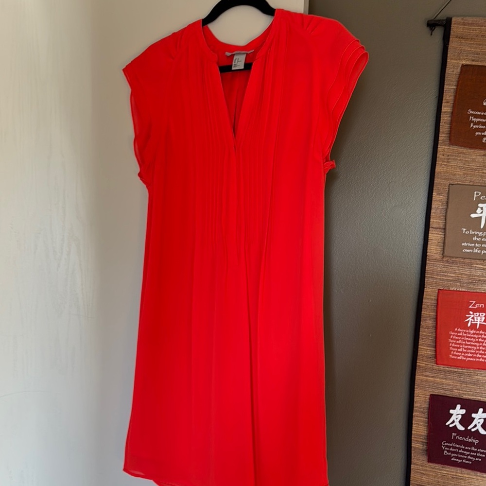 Vibrant Red Dress